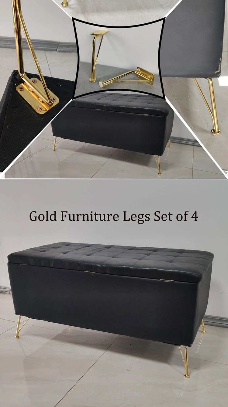 Custom Hardware Metal Furniture Dining Table Legs Sofa Legs