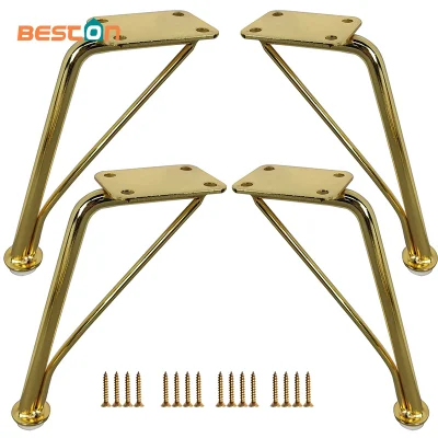 Custom Hardware Metal Furniture Dining Table Legs Sofa Legs